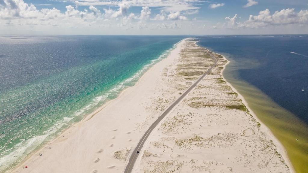 Ocean Front Penthouse Suite Panoramic Views Of Gulf,Pensacola Beach,Pier, & Bay Exterior foto
