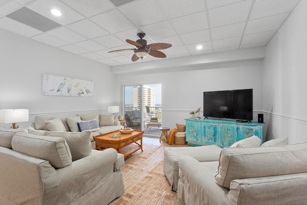 Ocean Front Penthouse Suite Panoramic Views Of Gulf,Pensacola Beach,Pier, & Bay Exterior foto